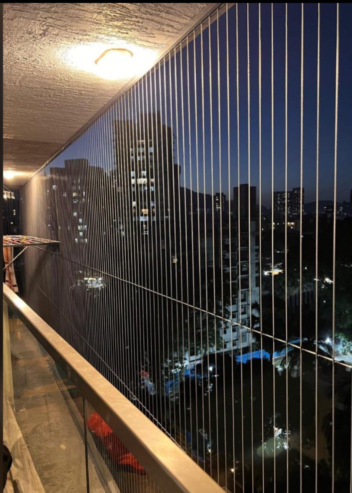 Safety net installation 6